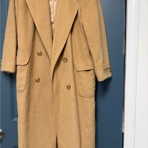 J.Percy for Marvin Richard’s Camel Double-Breasted Trench Coat